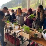 Schüler und Schülerinnen zu Gast bei Naturgut am Tag der Erde 2022